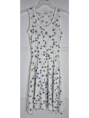 LuLaRoe Nicki Tank Dress Floral Design Women's Size XS